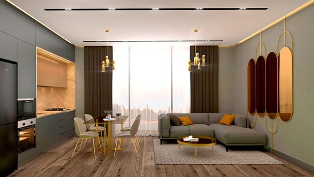 7 palms 2+1 Apartment