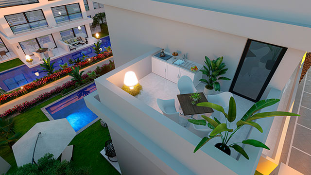 Arcadia by Dörter 2+1 Loft Apartment