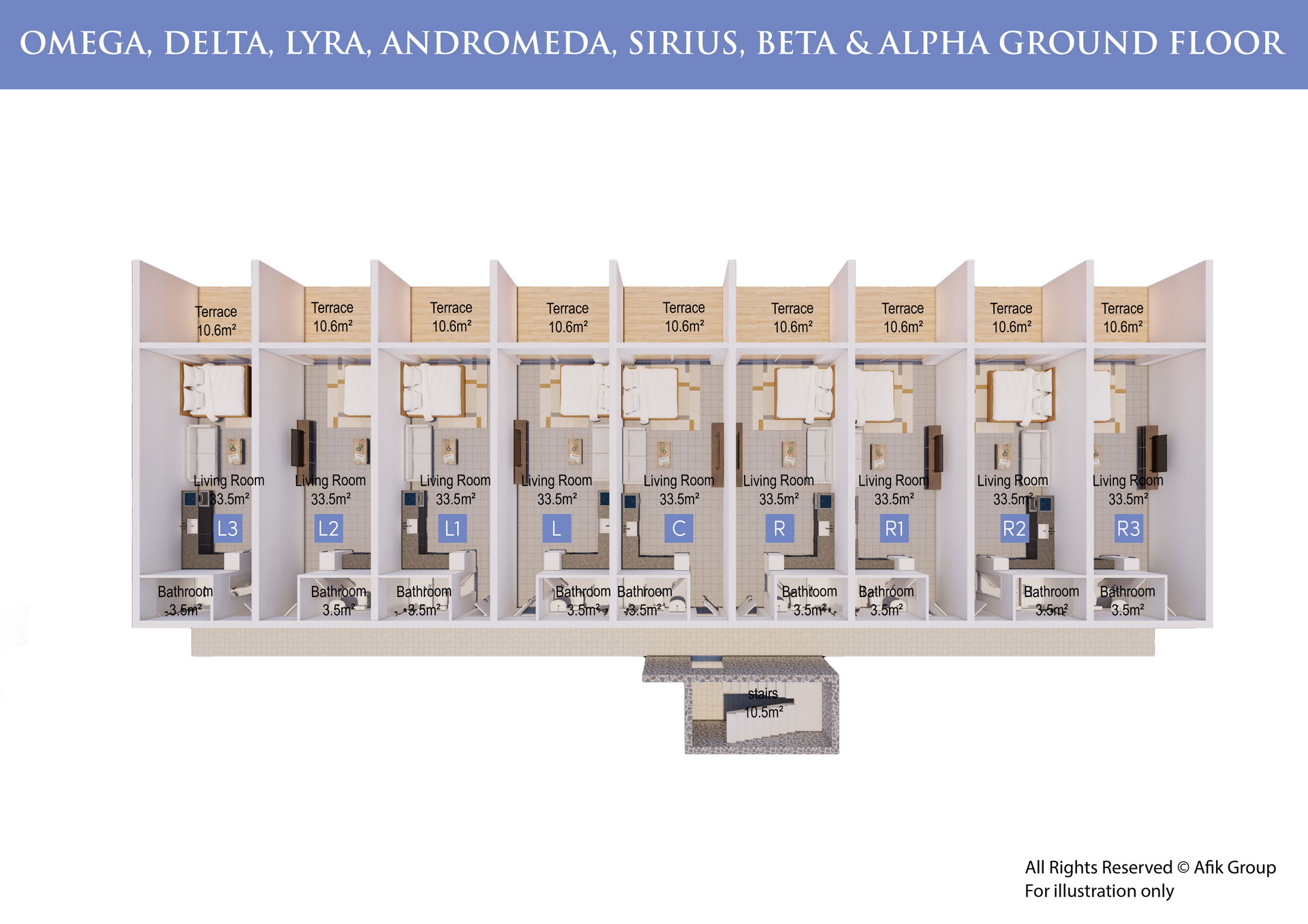 Caesar Breeze Studio Ground-Floor