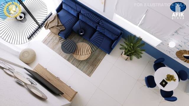 Caesar Cliff 2+1 Gallery Apartment