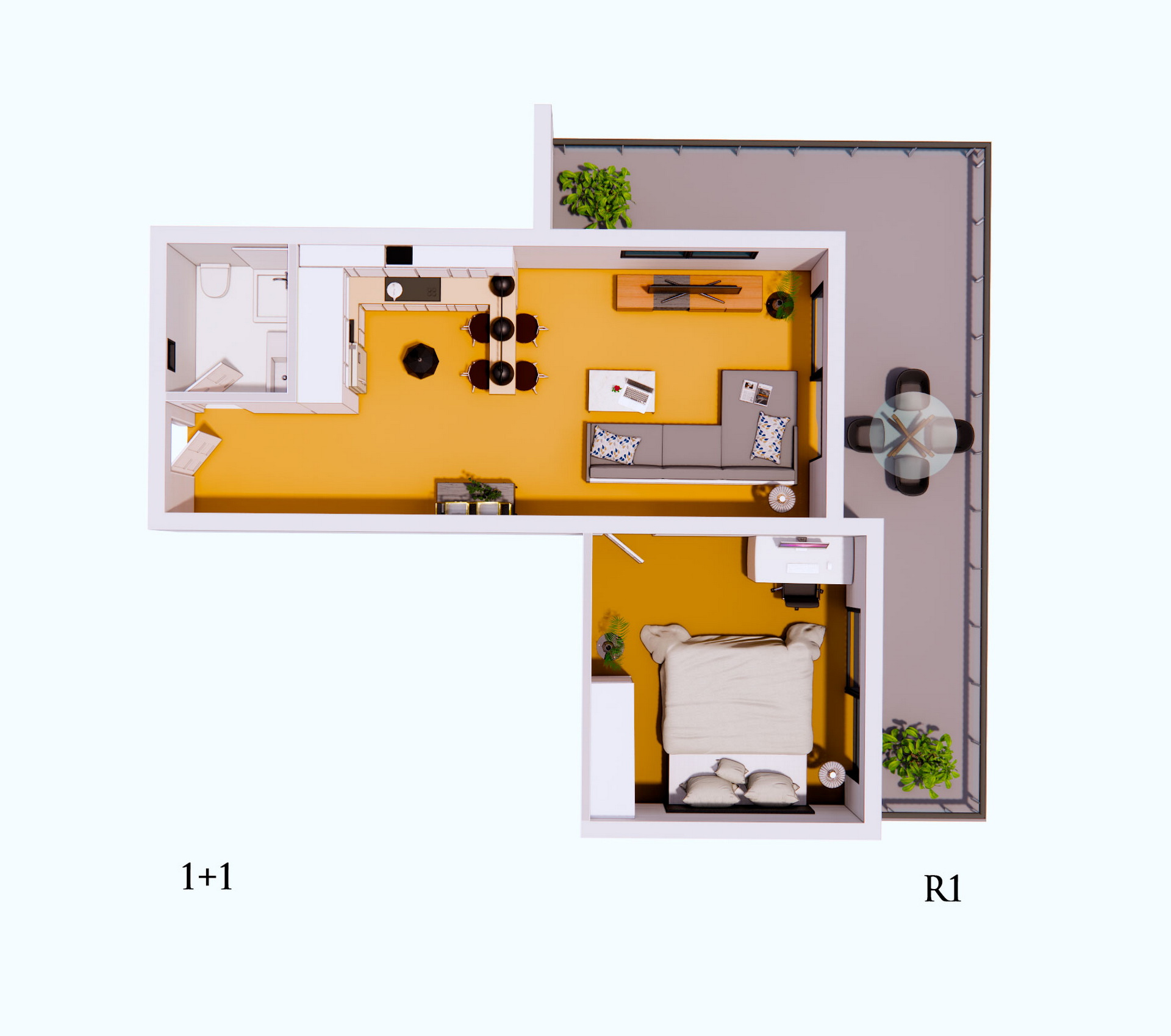 Caesar Resort 1+1 Apartment R1