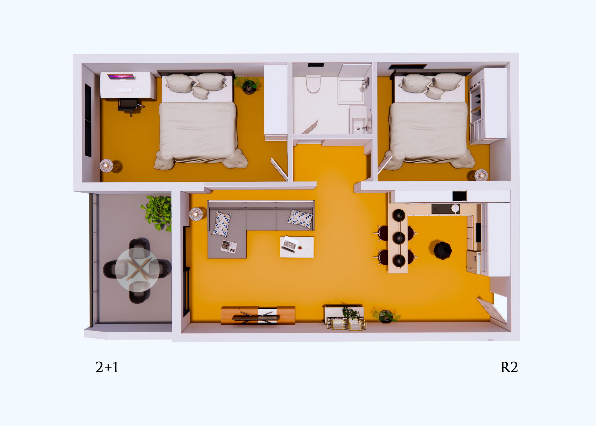 Caesar Resort 2+1 Apartment R2