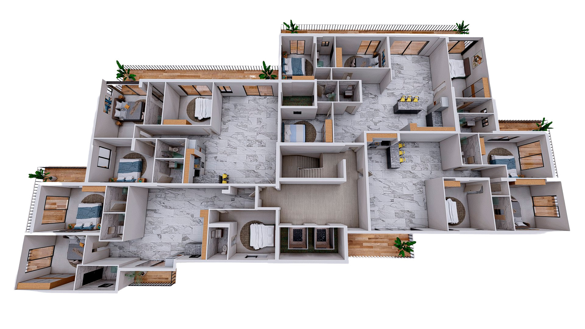 Caesar Resort 3+1 Penthouse Lucius,Aspasianus,Neron-1