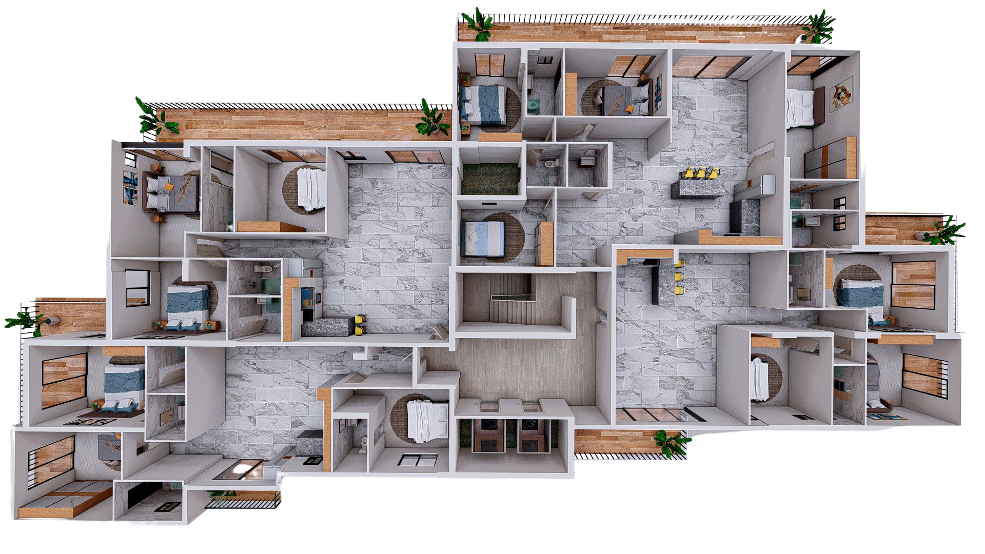 Caesar Resort 3+1 Penthouse Lucius,Aspasianus,Neron-2