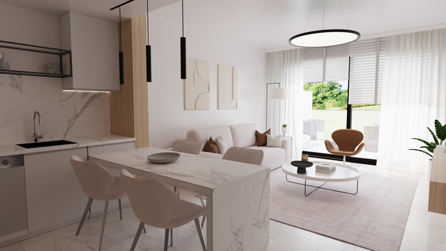 Courtyard Platinum 1+1 Apartment