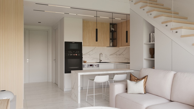 Courtyard Platinum 1+1 Duplex Apartment