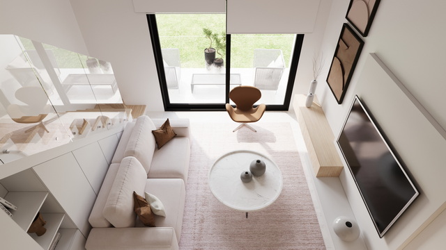 Courtyard Platinum 1+1 Duplex Apartment 003