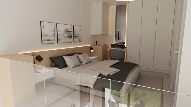 Courtyard Platinum 1+1 Duplex Apartment 005