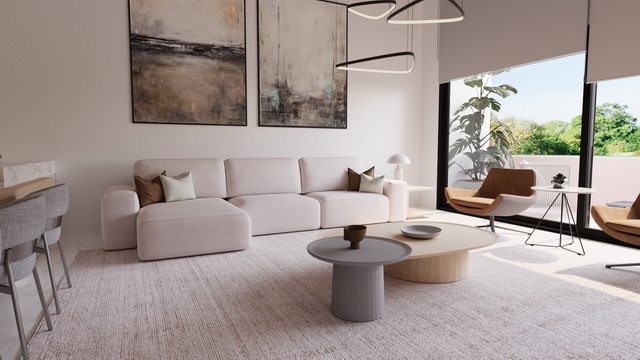 Courtyard Platinum 3+1 Duplex Apartment 002