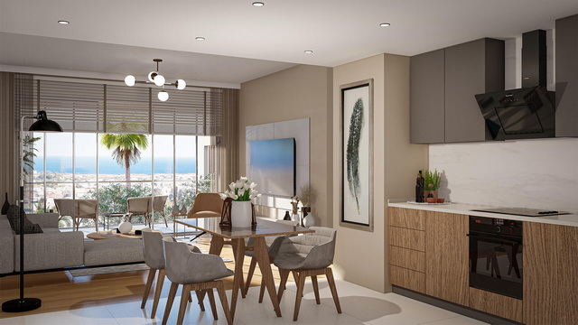 Emtan Olive Hill 2+1 Penthouse Corner flat