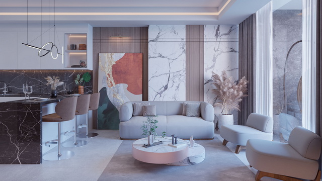 Grand Sapphire BLU 1+1 Apartment 004