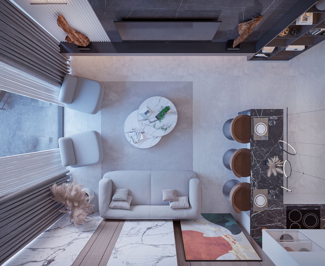 Grand Sapphire BLU 1+1 Apartment 005