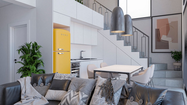 Lilium Park 2+1 Loft Apartment