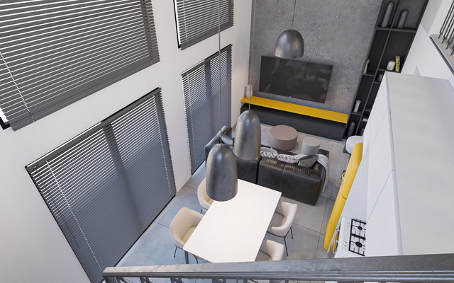 Lilium Park 2+1 Loft Apartment 003