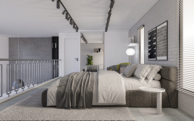 Lilium Park 2+1 Loft Apartment 007