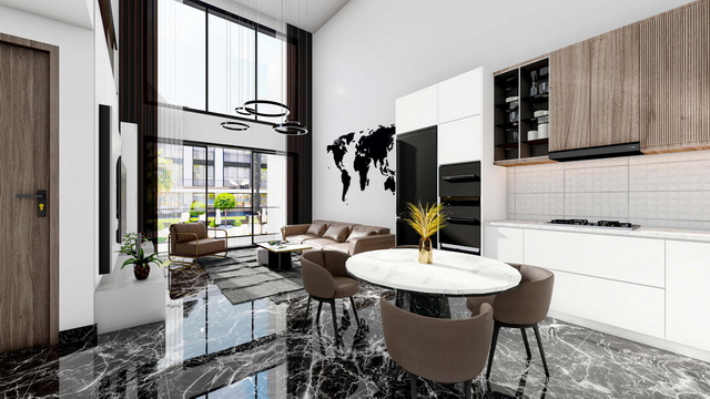 Magnolia Residence 3+1 Loft Apartment 009