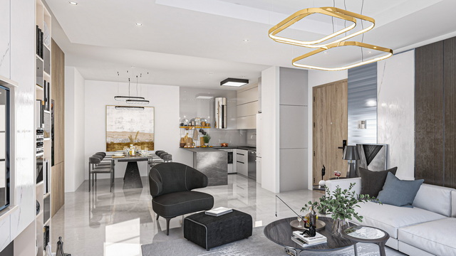 Olive Court 2 1+1 Ground Floor Apartment With Garden 005