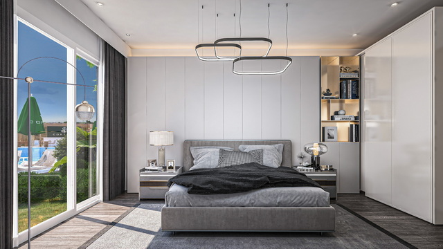 Olive Court 2 1+1 Ground Floor Apartment With Garden 006