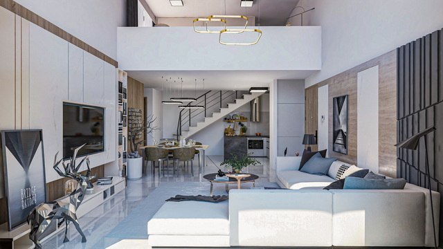 Olive Court 2 2+1 Loft Apartment