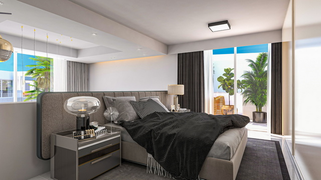 Olive Court 2 2+1 Loft Apartment 006