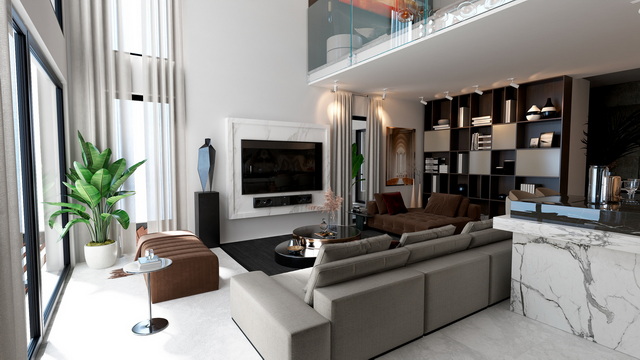 Olive Court 3+1 Loft Apartment 002