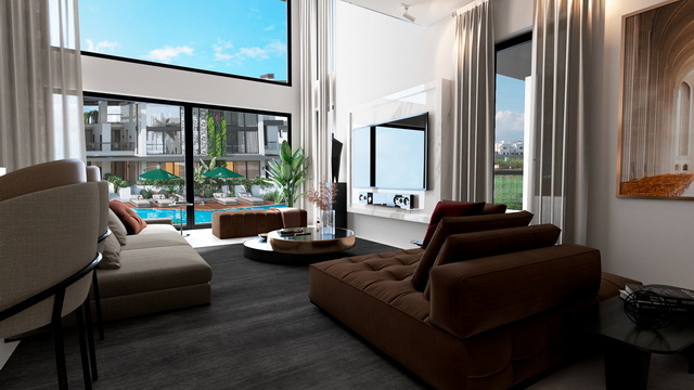 Olive Court 3+1 Loft Apartment 004