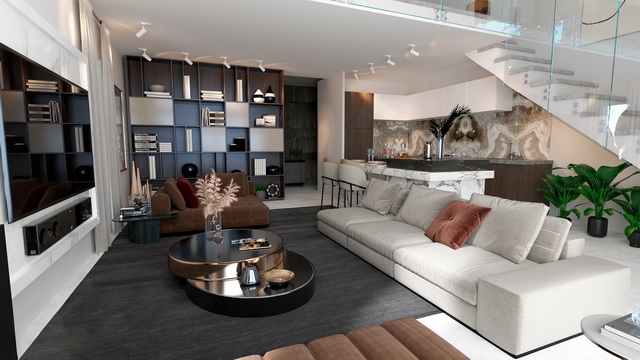 Olive Court 3+1 Loft Apartment 005