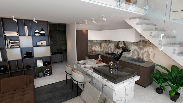 Olive Court 3+1 Loft Apartment 007