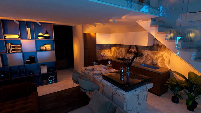 Olive Court 3+1 Loft Apartment 008