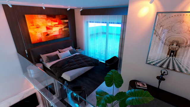 Olive Court 3+1 Loft Apartment 012