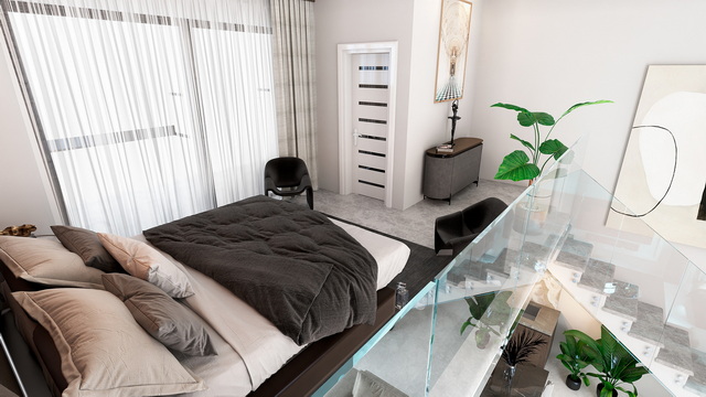 Olive Court 3+1 Loft Apartment 013