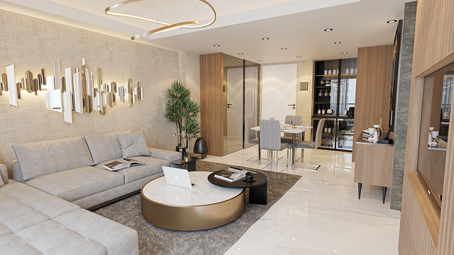 Querencia Long Beach 1+1 Apartment 004