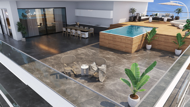 Querencia Long Beach 5+1 Penthouse 002